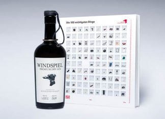 Windspiel Gin Sonderedition für Institut für Zeitgenossenschaft