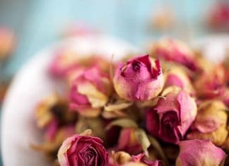 Rosen Blüten als Gin Tonic Gewürz