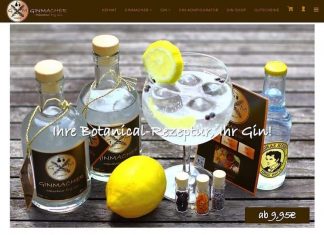Ginmacher.de – Gin selbst zusammenstellen