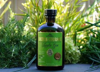 Testbericht Zuidam Dutch Courage Apple Gin Eine Flasche des Zuidam Dutch Courage Apple Gins