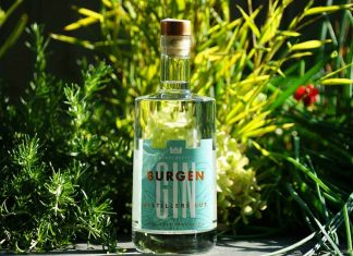 Testbericht Burgen Gin Distillers Cut Eine Flasche des Burgen Distillers Cut Gins