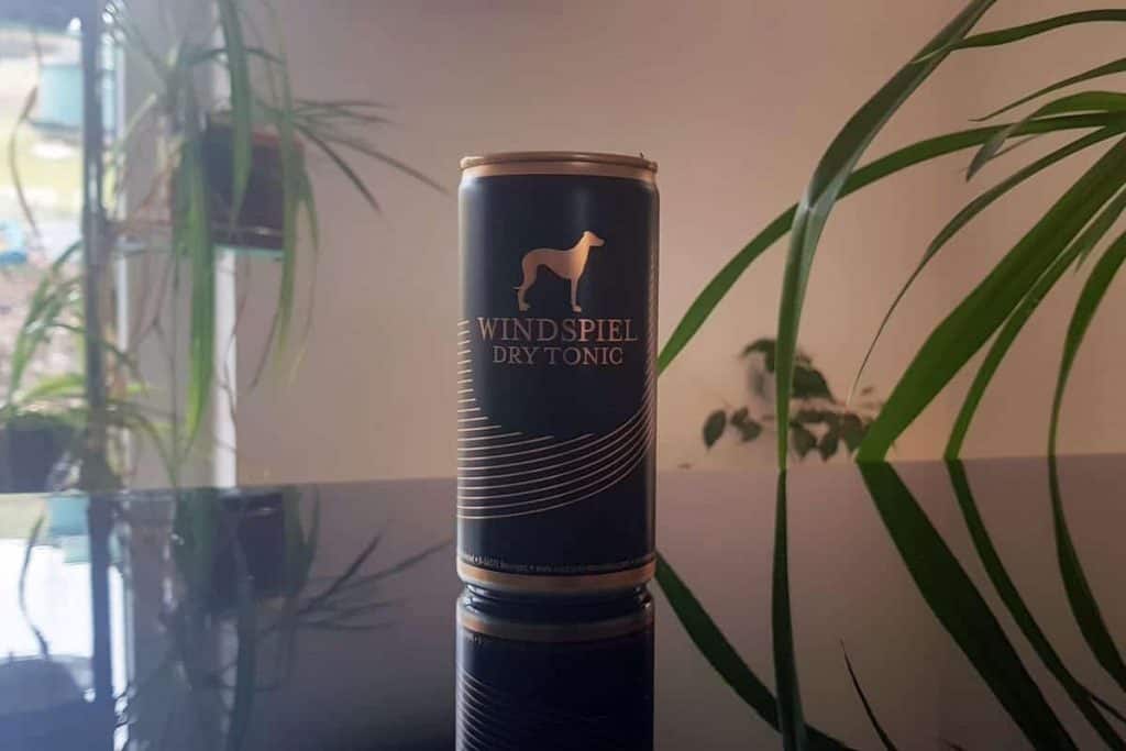 Eine Dose des Windspiel Dry Tonic Waters