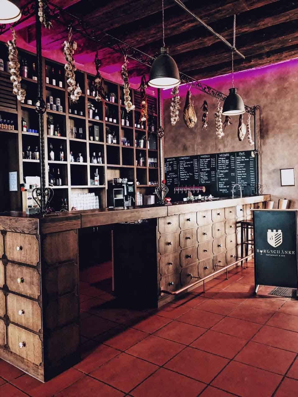 Burgschenke Landshut Gin Bar