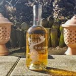 Testbericht Harahorn Cask Aged Gin Eine Flasche des Harahorn Cask Aged Gins