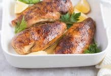 Gin-Chicken – Hähnchenbrustfilet mit Gin-Kräuter Mischung Gin Rezept Hänchen mit Gin und Limonen Marinade