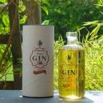 Testbericht Löwen Wood Gin Eine Flasche des Löwen Wood Gins