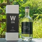 Testbericht Wuestefeld Dry Gin Eine Flasche des Wuestenfeld Gins