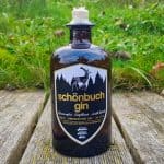 Testbericht Schönbuch Gin Eine Flasche des Schönbuchs Gin