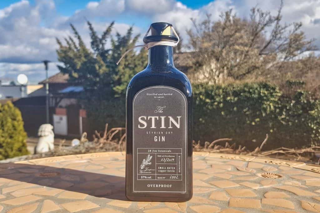 Testbericht Stin Styrian Dry Gin Overproof Ginnatic Deutschlands